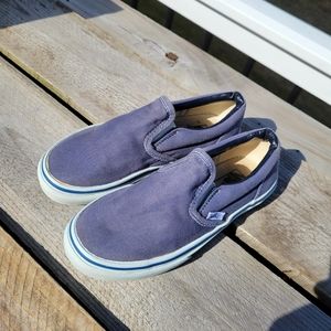Vans sz 1.5 Navy slip-on sneakers